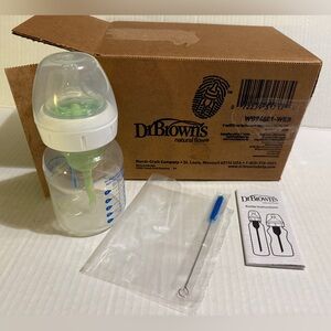 Dr. Brown’s Natural Flow Wide Neck 9oz. Anti-Colic Plastic-2 Boxes (8) total